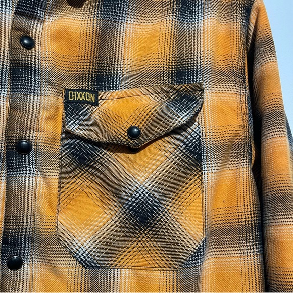 Reversible Workwear Orange Plaid Jacket - Picture 4 of 14